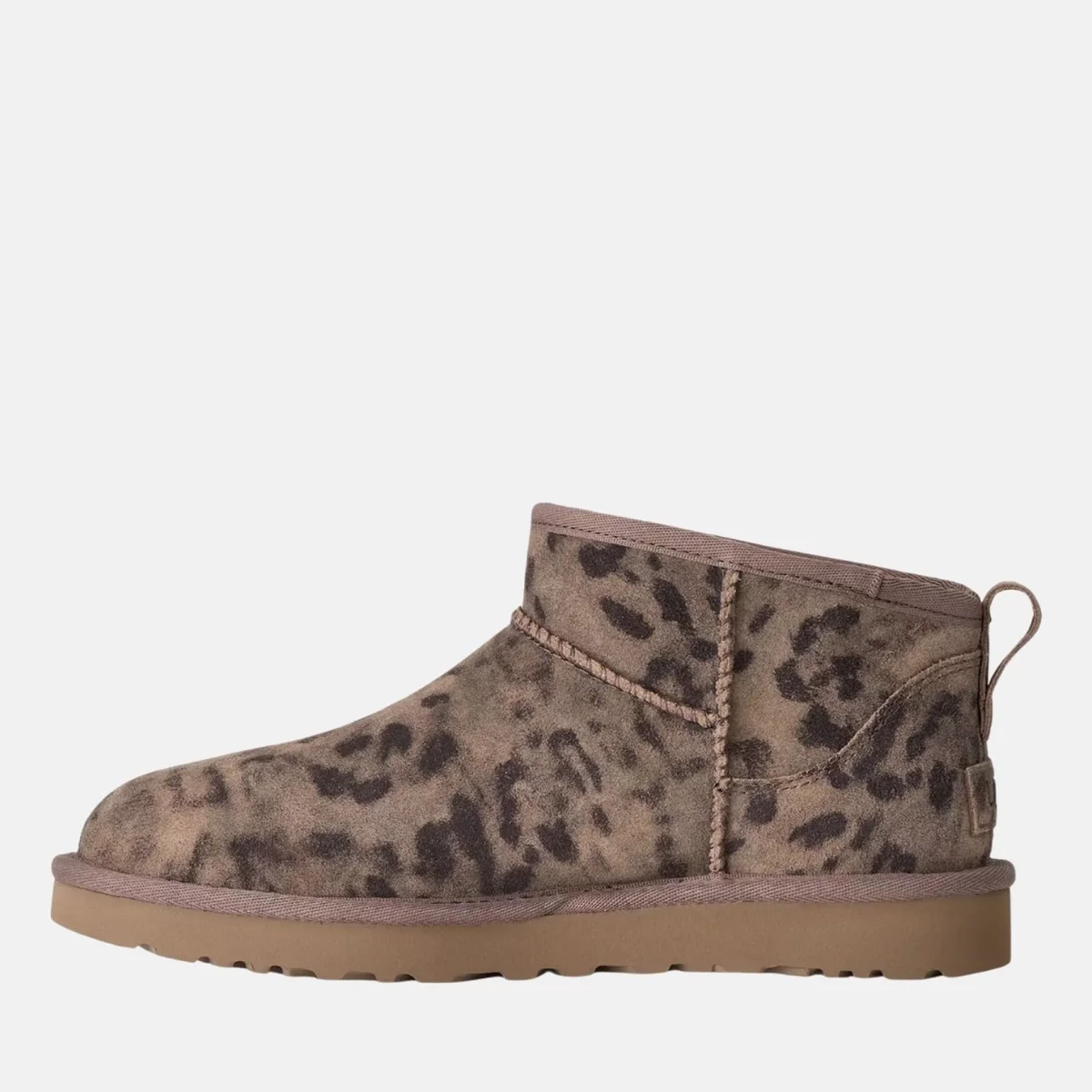 UGG - Ugg Classic Ultra Mini Spotted Γυναικεία Μποτάκια - BROWN-BEIG (0167)
