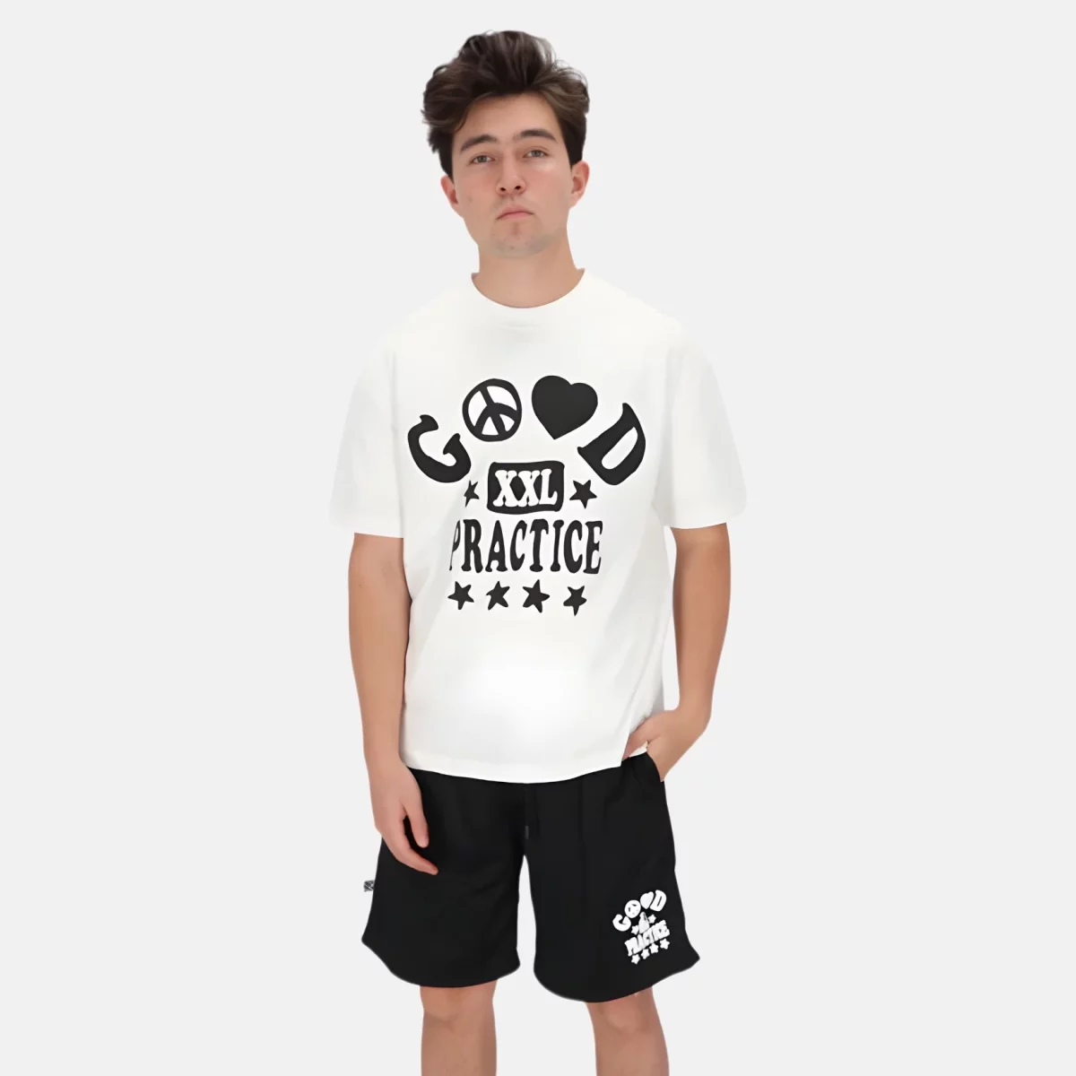 Good Practice Oversized Logo Unisex T-shirt