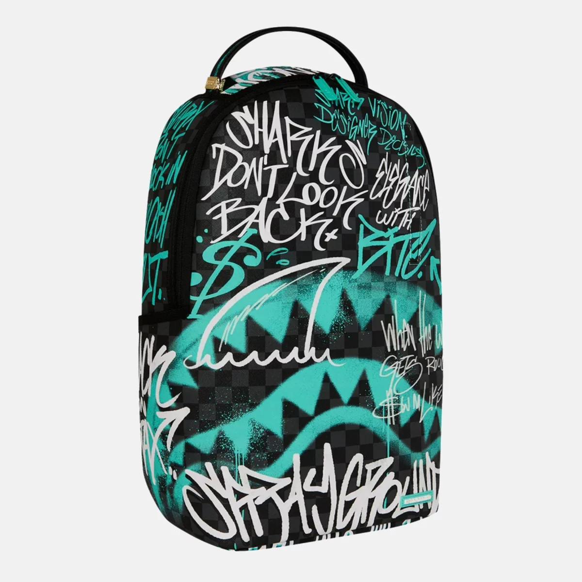 Sprayground - Sprayground Spray Poetry III Σακίδιο Πλάτης - BLACK-CYAN (0297)