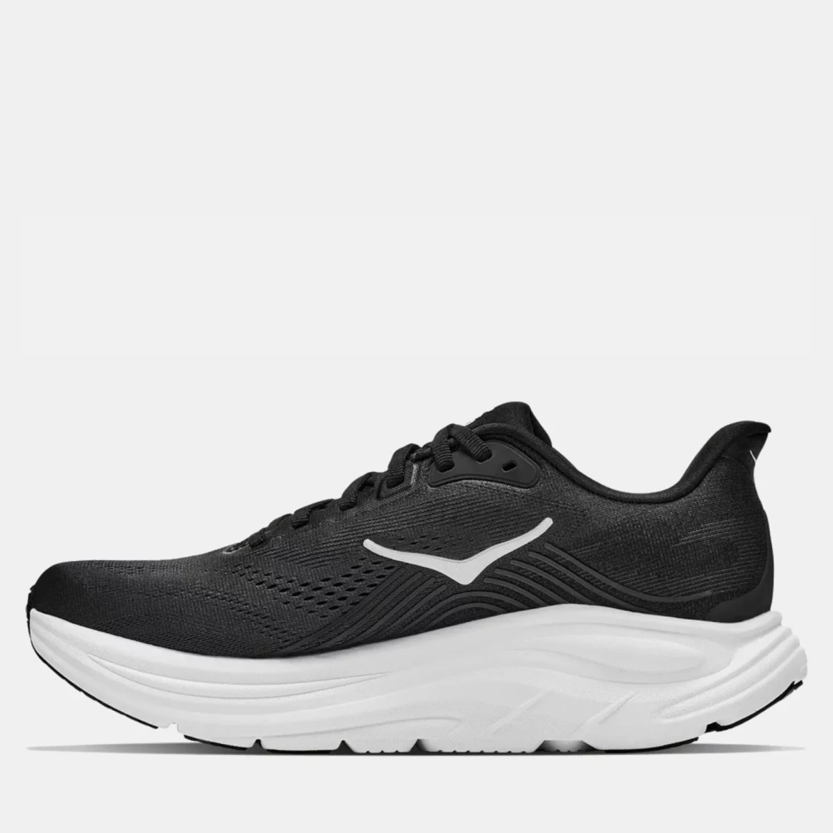 HOKA - Hoka Clifton 11 Ανδρικά Παπούτσια για Τρέξιμο - BLACK-WHIT (0313)