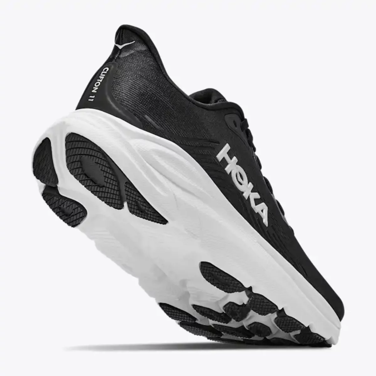HOKA - Hoka Clifton 11 Ανδρικά Παπούτσια για Τρέξιμο - BLACK-WHIT (0313)