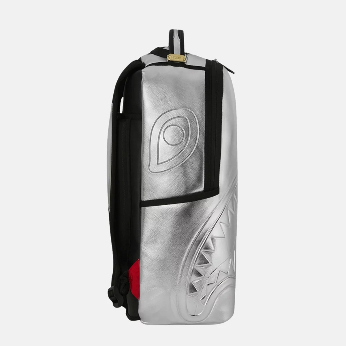 Sprayground - Sprayground Silver Side Drip Black Check Σακίδιο Πλάτης - SILV-BLACK (0093)