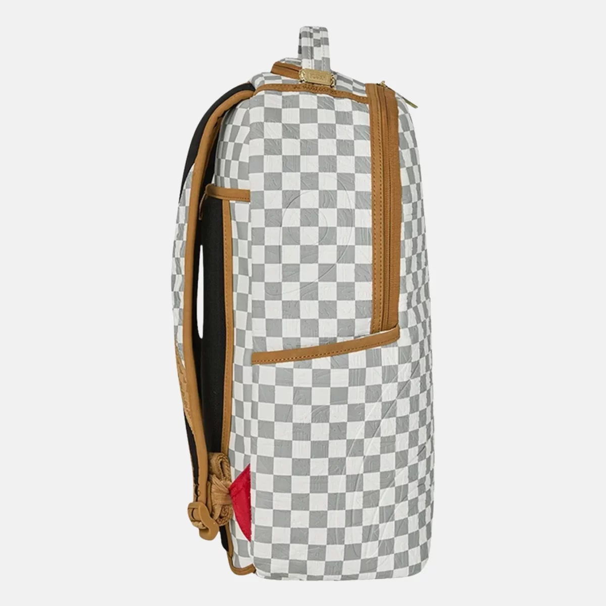 Sprayground - Sprayground Graff Embossed Cream Check Σακίδιο Πλάτης