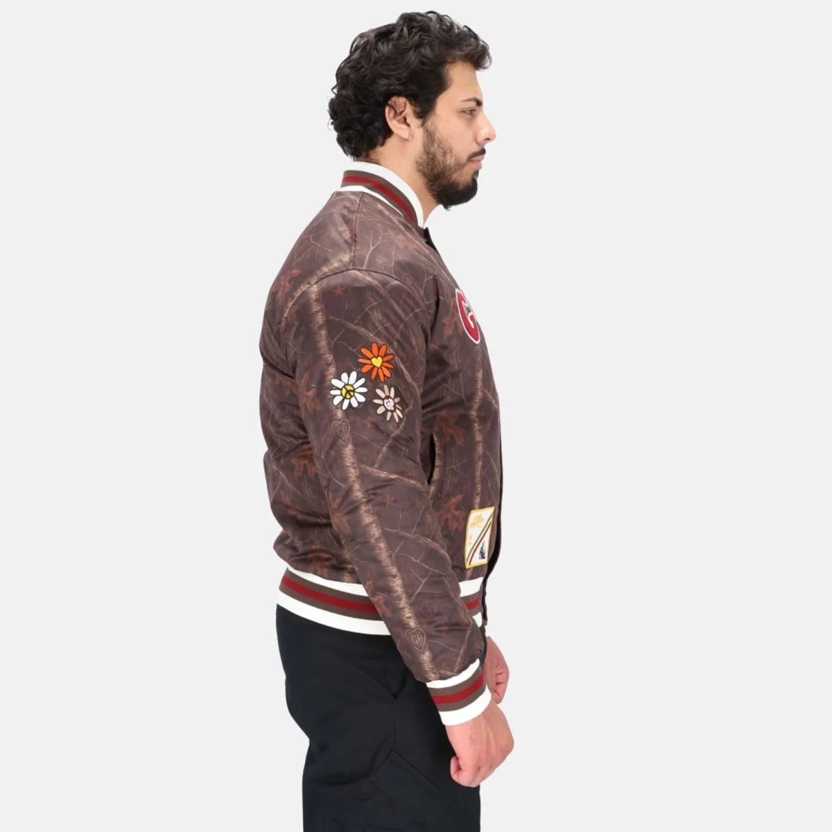 Good Practice Satin Camo Bomber Jacket