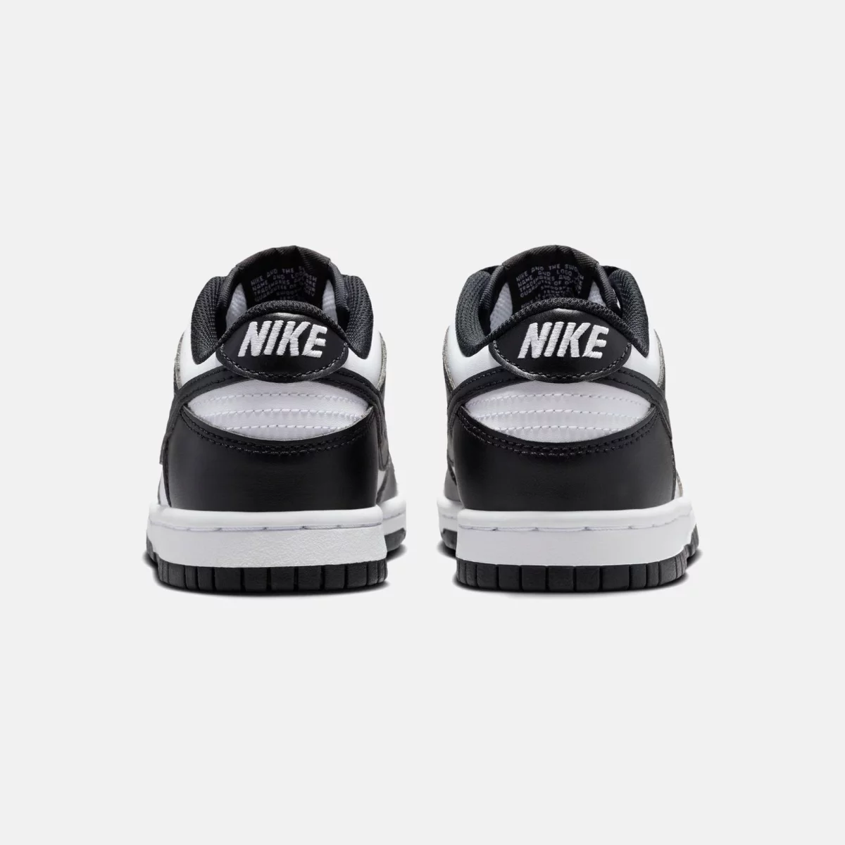 Nike - Nike Dunk Low GS Παιδικά Sneakers - BLACK-WHIT (0313)