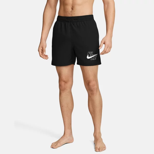 Nike - Nike 5 Volley Short Ανδρικό Μαγιό - BLACK (0002)