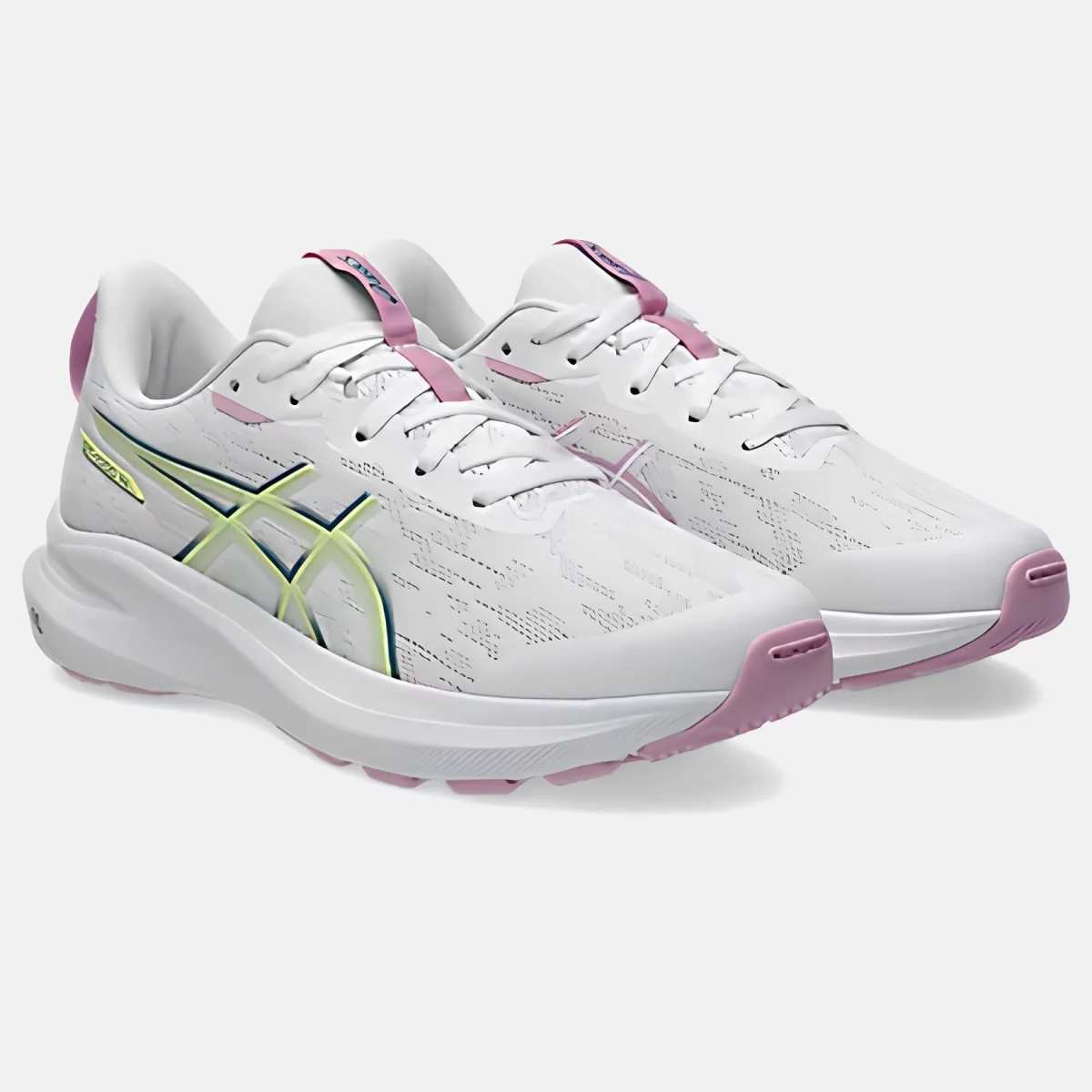 Asics - Asics GT-1000 14 GS Παιδικά Sneakers - WHITE-LIME (0265)