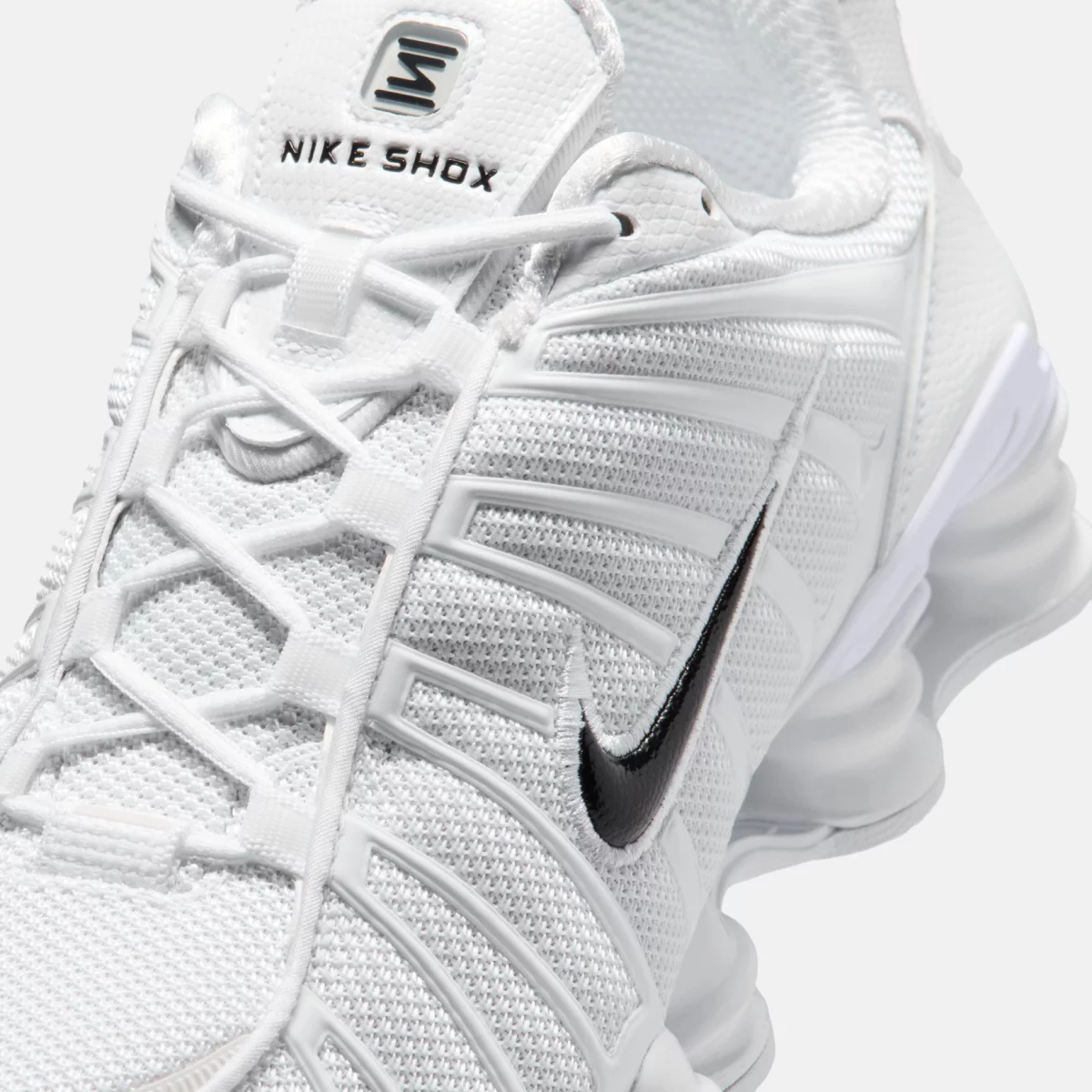 Nike - Nike Shox TL Ανδρικά Sneakers - WHITE-BLAK (0275)