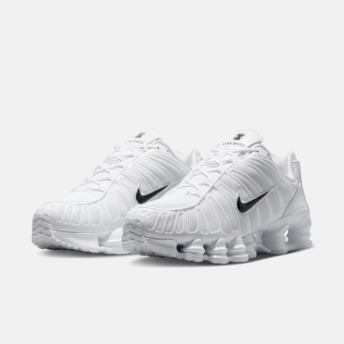 Nike - Nike Shox TL Ανδρικά Sneakers - WHITE-BLAK (0275)