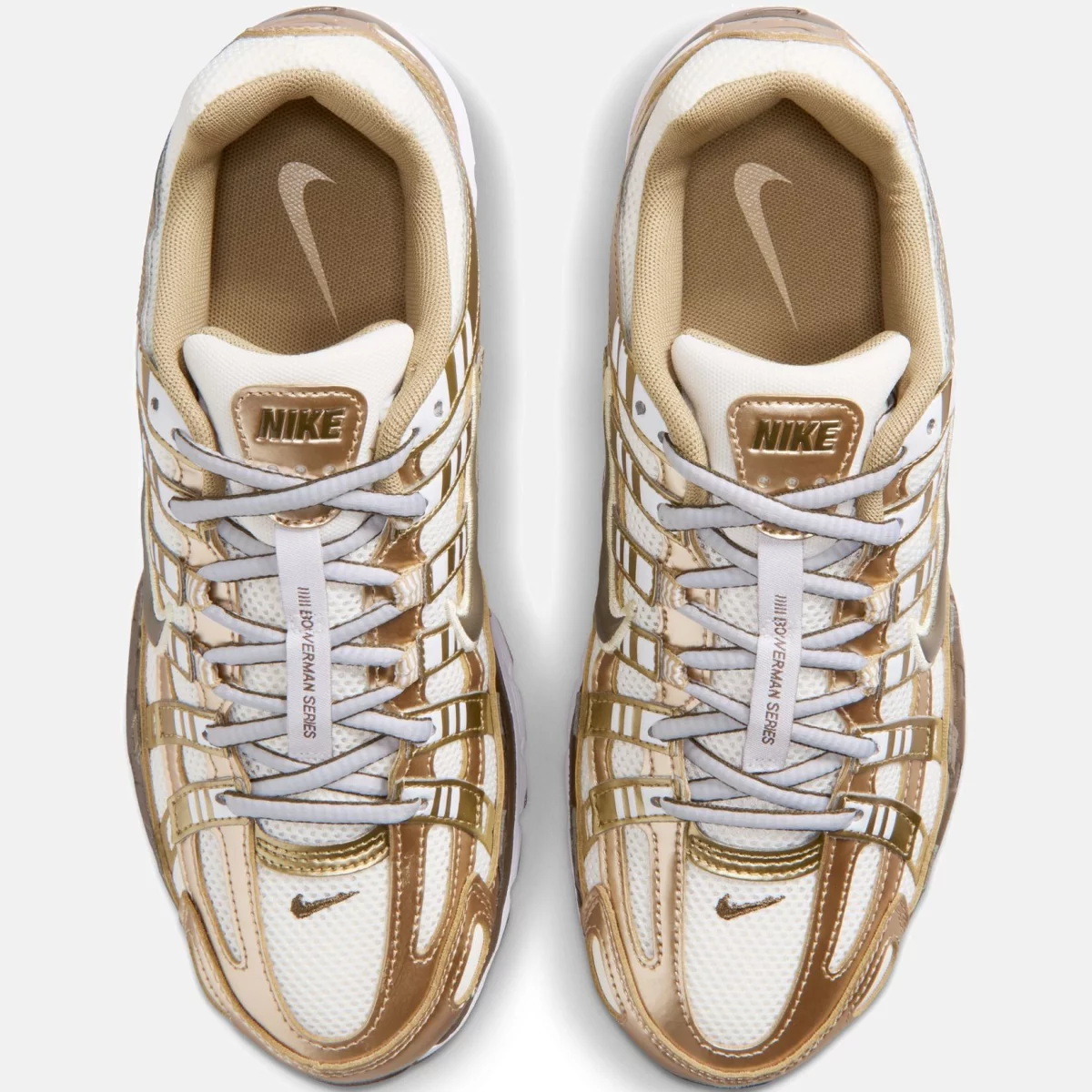 Nike - Nike P-6000 Γυναικεία Sneakers - GOLD-WHIT (0562)
