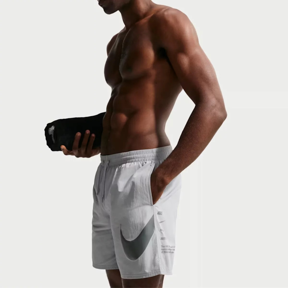 Nike - Nike 7 Volley Short Ανδρικό Μαγιό - GREY (0012)