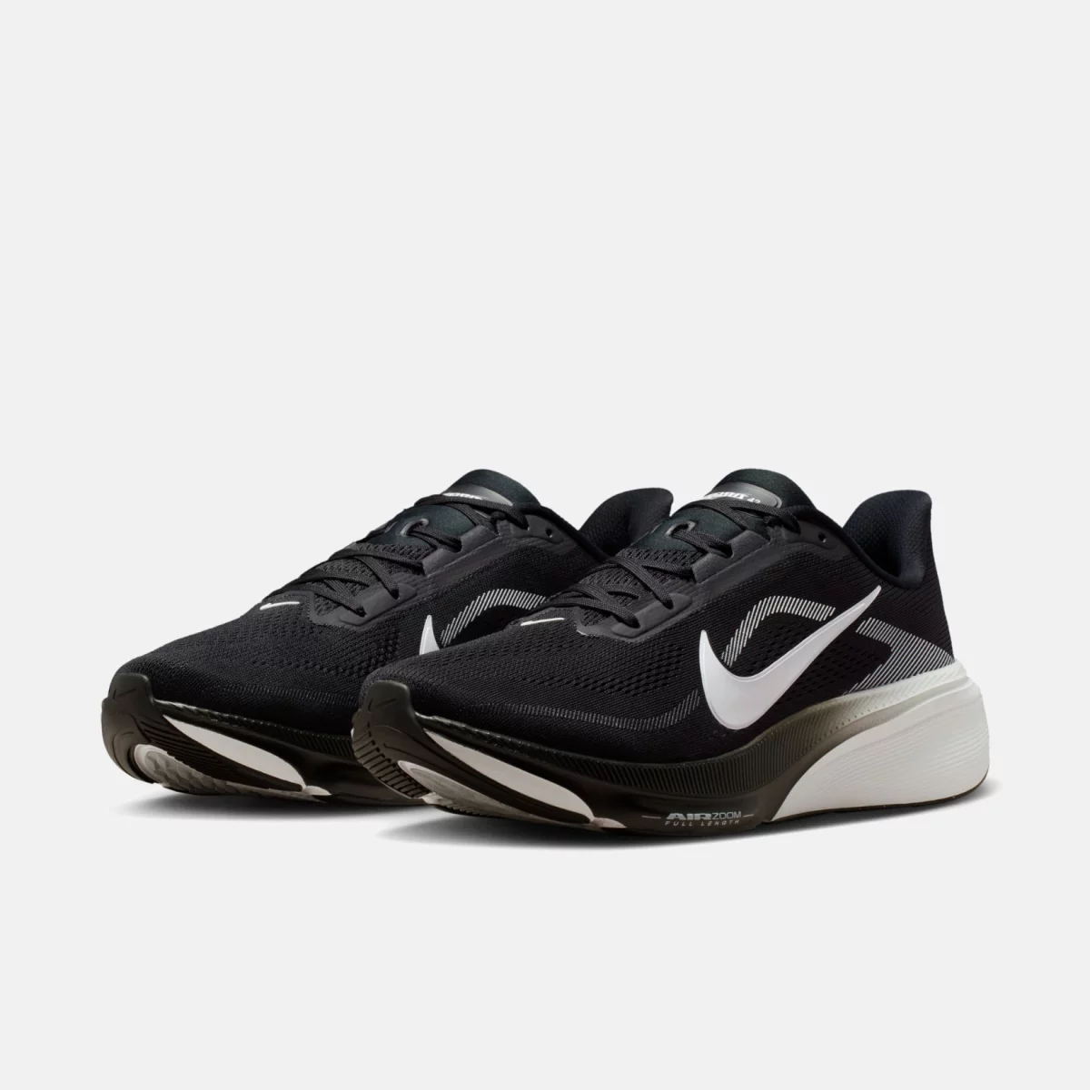 Nike - Nike Pegasus 42 Ανδρικά Παπούτσια για Τρέξιμο - BLACK-WHIT (0313)