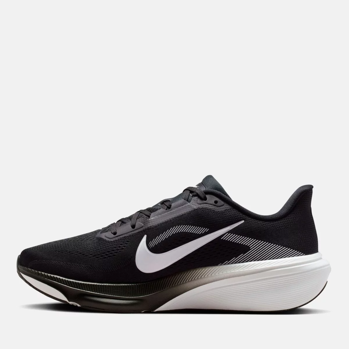 Nike - Nike Pegasus 42 Ανδρικά Παπούτσια για Τρέξιμο - BLACK-WHIT (0313)