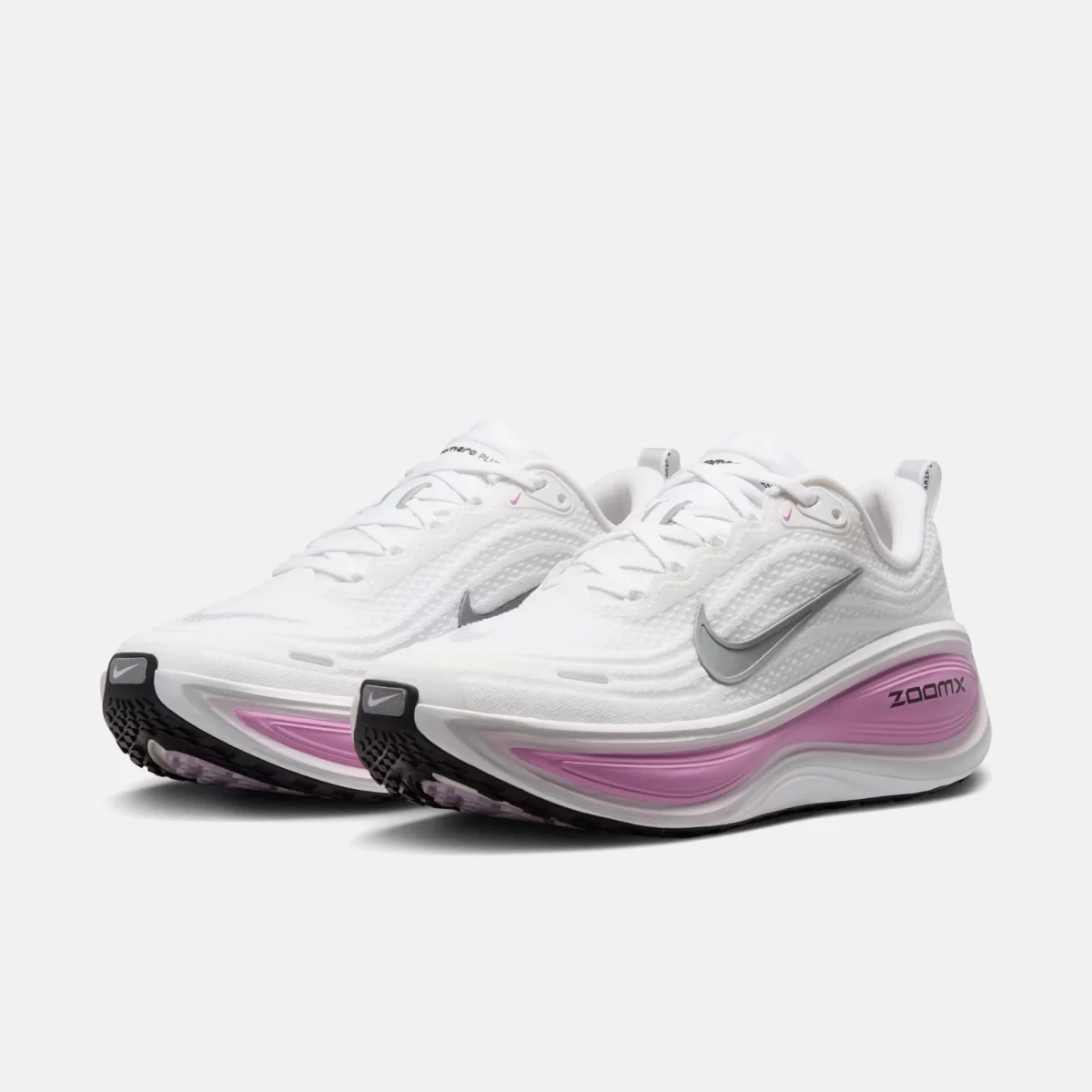Nike - Nike Vomero Plus Γυναικεία Παπούτσια για Τρέξιμο - WHITE-PINK (0284)