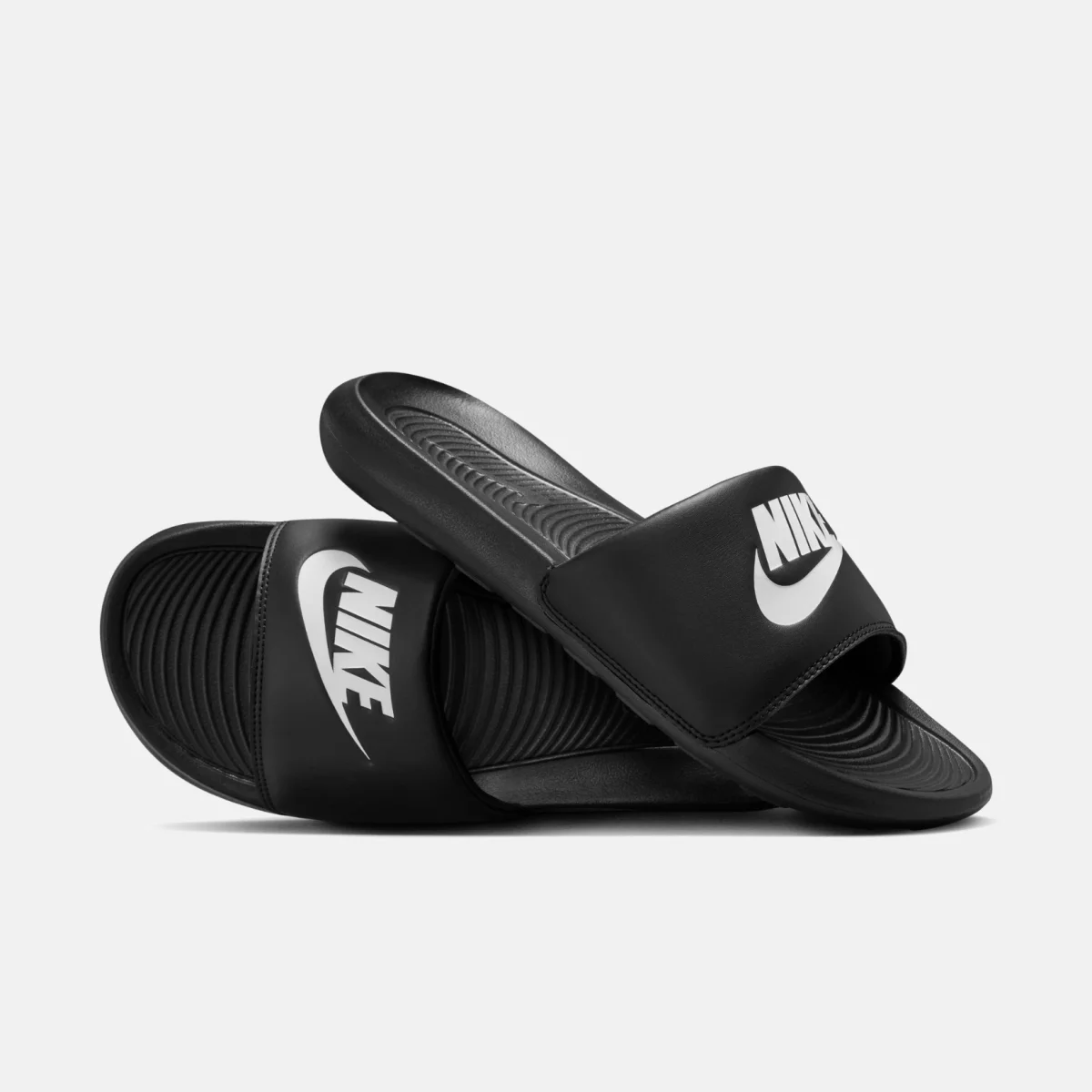 Nike - Nike Victori One Slides Ανδρικές Σαγιονάρες - BLACK-WHIT (0313)