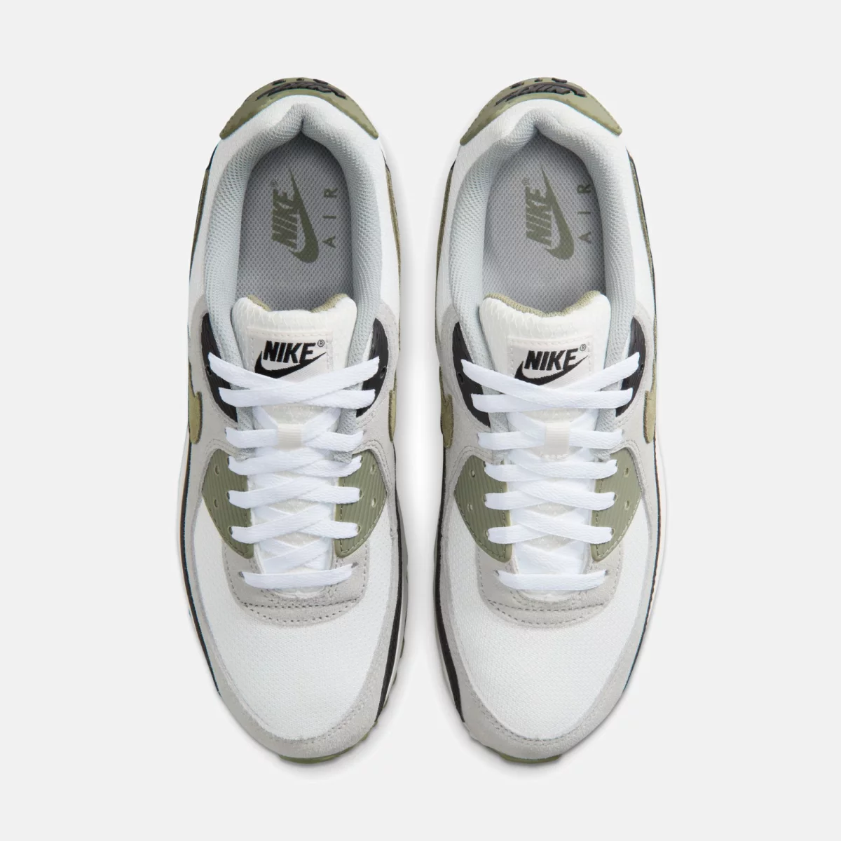 Nike - Nike Air Max 90 Unisex Sneakers - WHITE-GREE (0281)