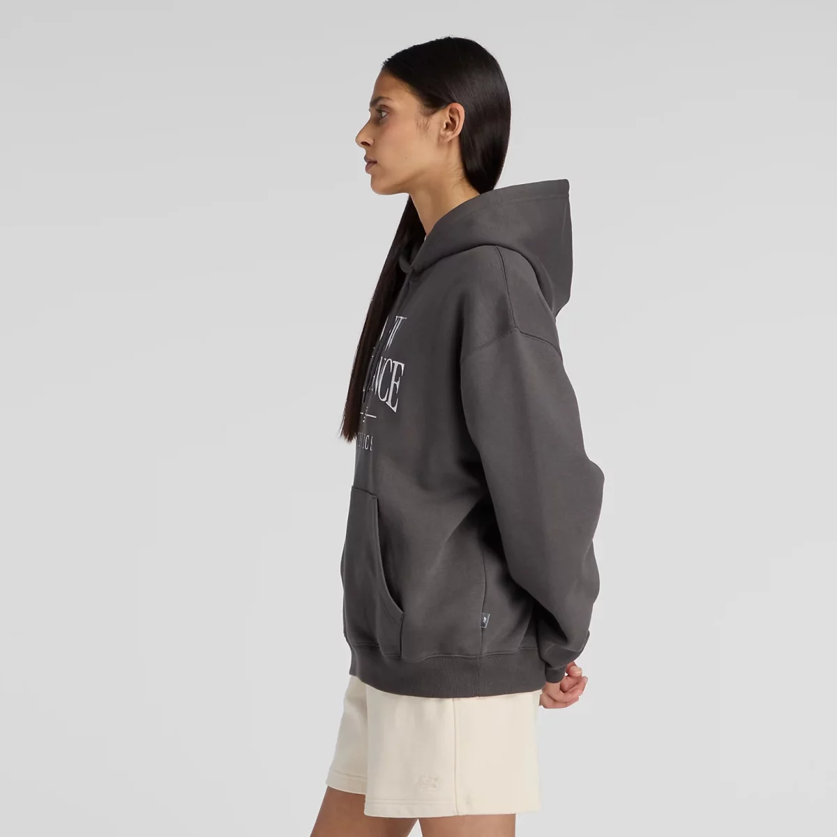 New Balance Linear Heritage Fleece Hoodie Γυναικείο Φούτερ