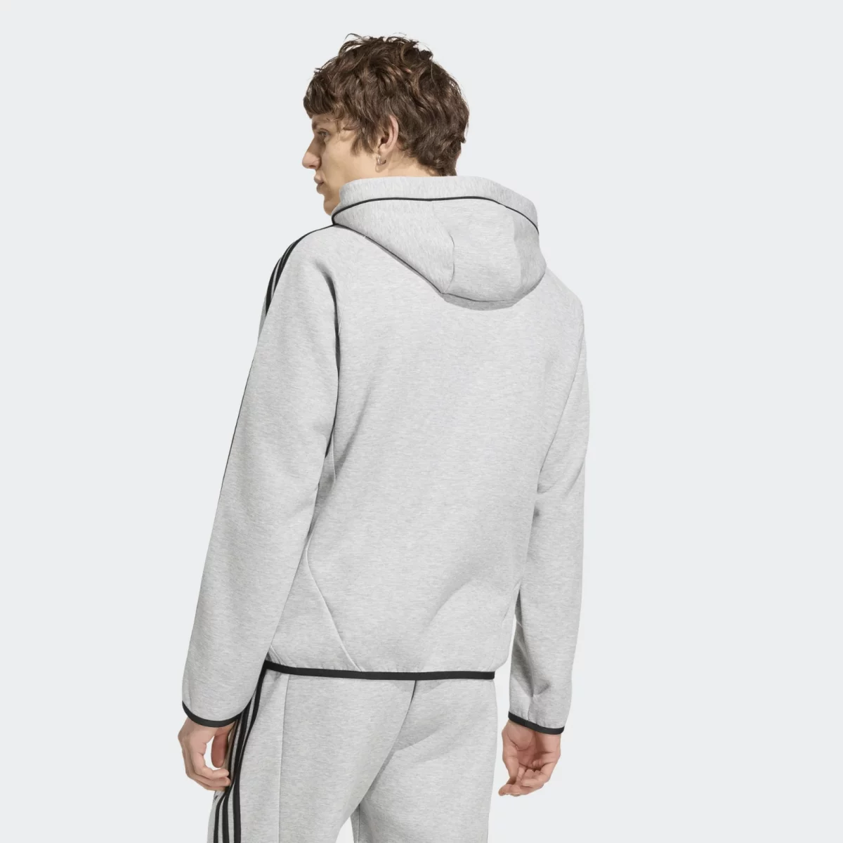 adidas Originals - adidas Originals Spacer Teamgeist 26 Fullzip Ανδρική Ζακέτα - GREY-BLACK (0132)