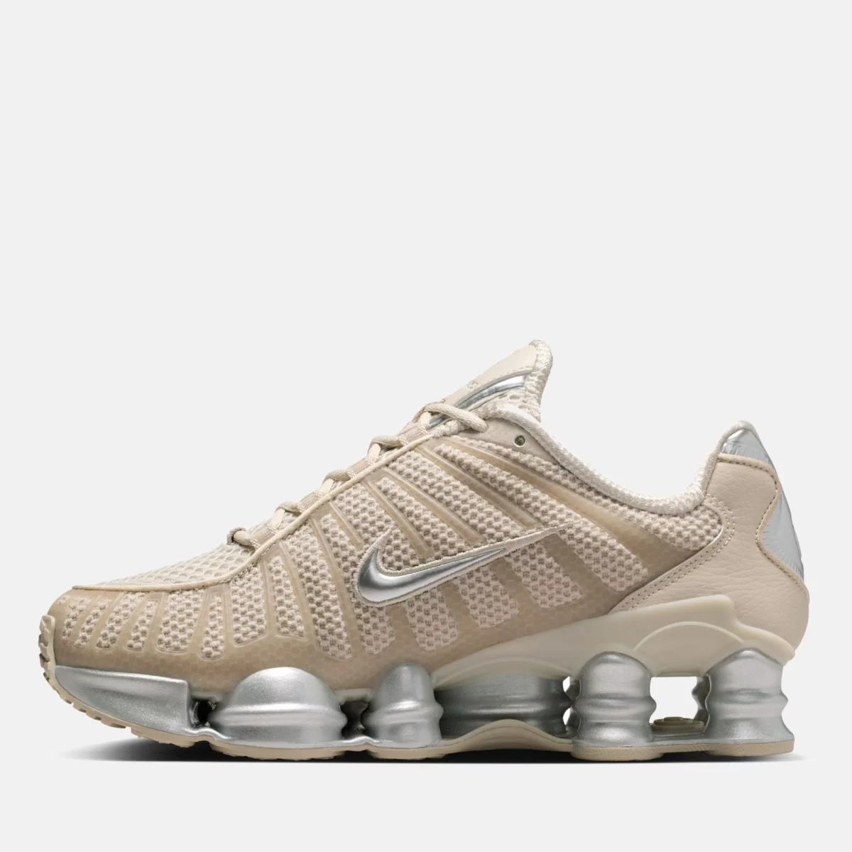 Nike - Nike Shox TL Γυναικεία Sneakers - BEIG-SILV (0332)