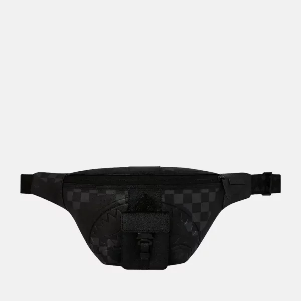 Sprayground - Sprayground 3am Mix Up V2 Savvy Τσαντάκι Μέσης - BLACK-GREY (0307)