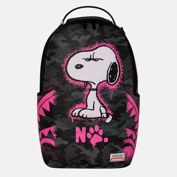 Sprayground - Sprayground Peanuts Snoopy Pink Stencil Σακίδιο Πλάτης - BLACK-PINK (0323)