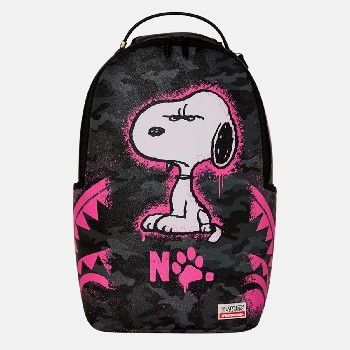 Sprayground - Sprayground Peanuts Snoopy Pink Stencil Σακίδιο Πλάτης - BLACK-PINK (0323)