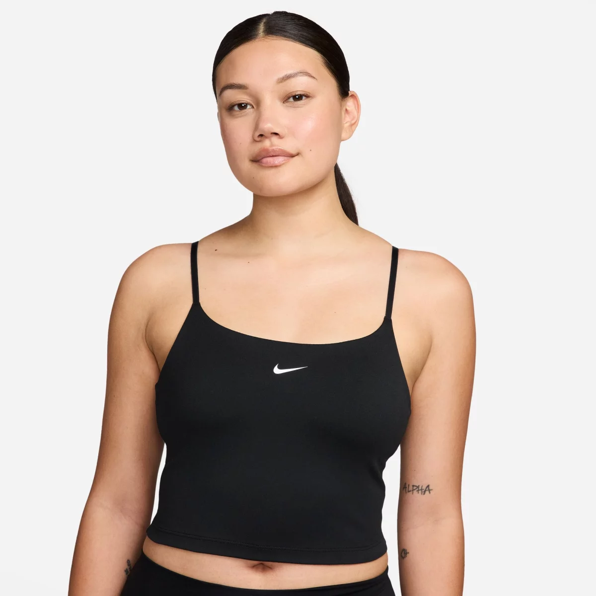 Nike One Γυναικείο Crop Top Αμάνικο