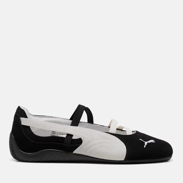 Puma - Puma Speedcat Ballet Γυναικεία Sneakers - WHITE-BLAK (0275)