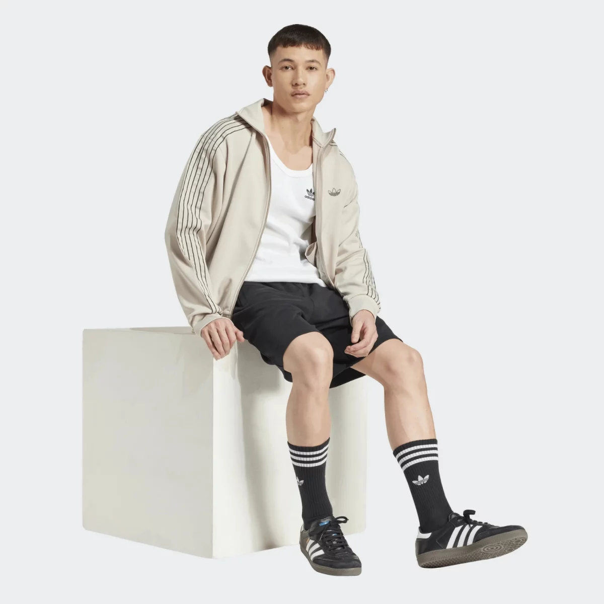 adidas Originals Trefoil Essentials Fleece Ανδρικό Σορτς