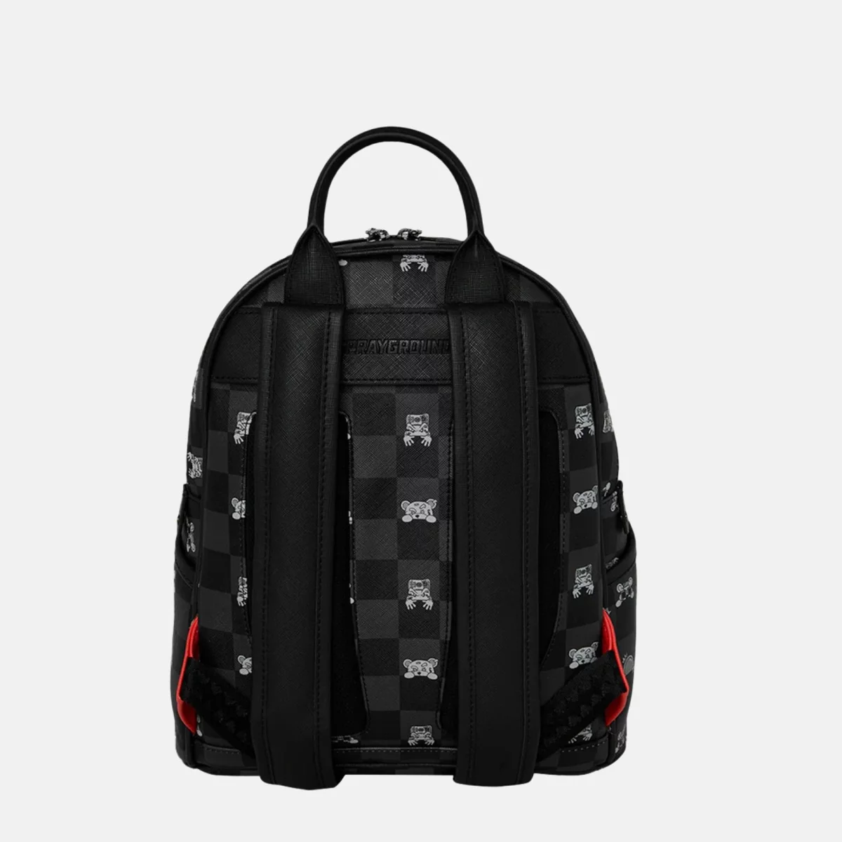 Sprayground - Sprayground Gray Peeking Character Check Savage Σακίδιο Πλάτης