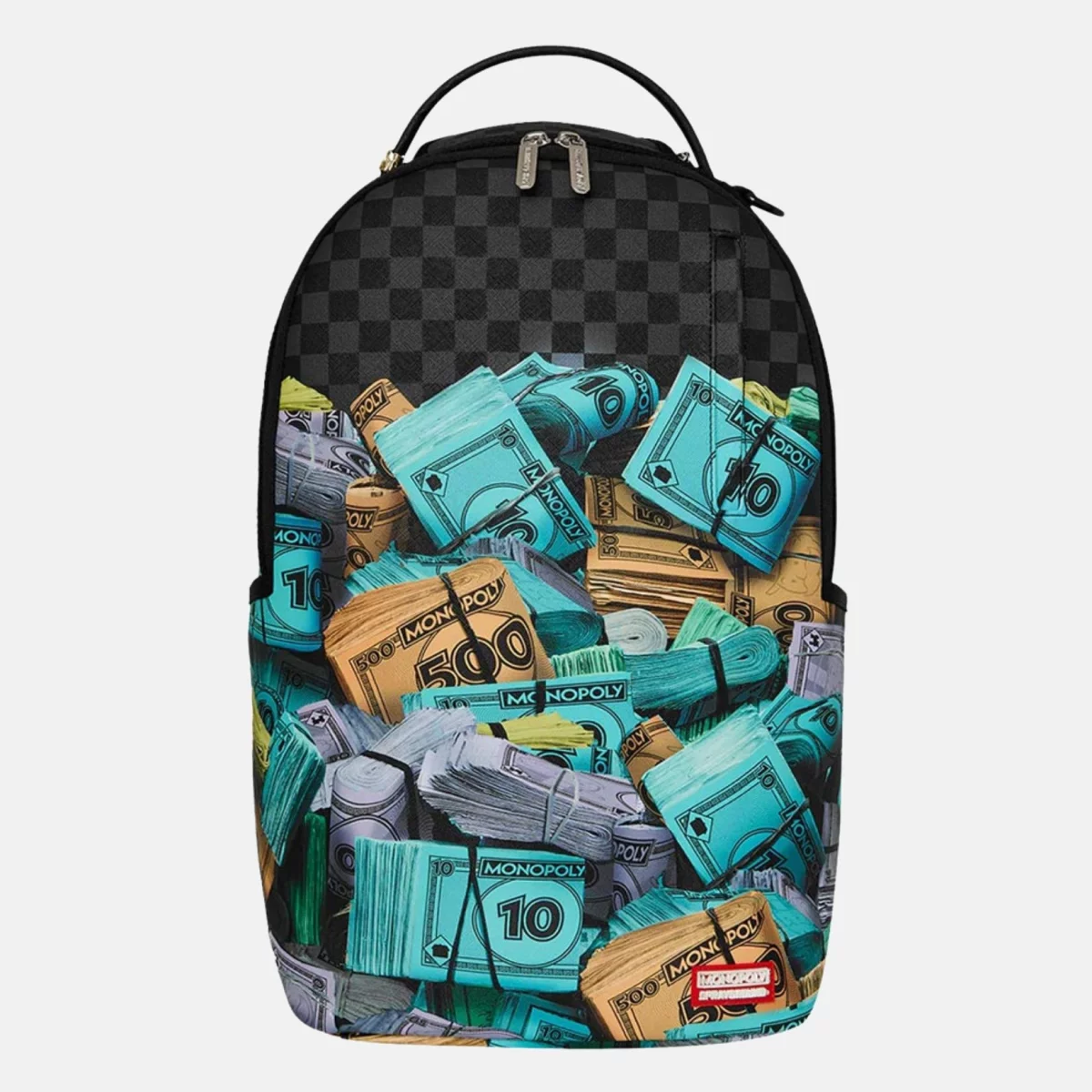 Sprayground - Sprayground Monopoly Money Stacks Σακίδιο Πλάτης - BLACK-CYAN (0297)