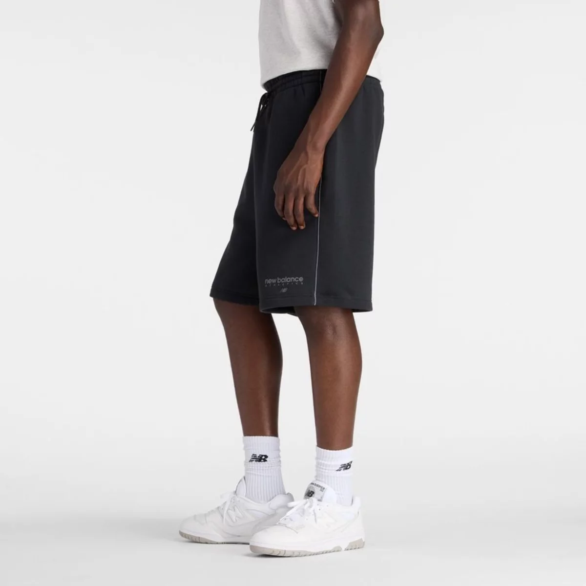 New Balance Linear Graphic Fleece Ανδρικό Σορτς