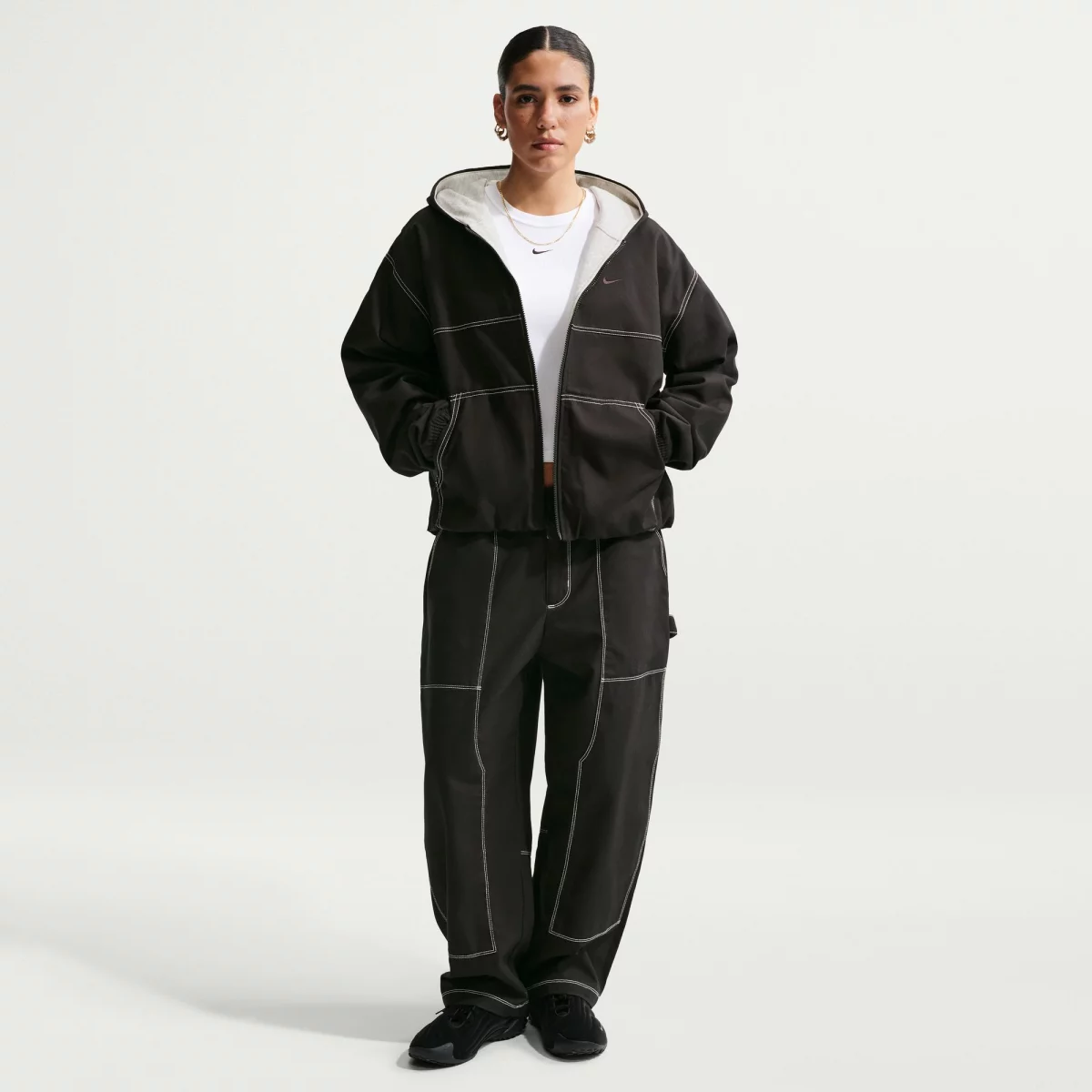 Nike Sportswear Street Oversized Workwear Γυναικεία Ζακέτα