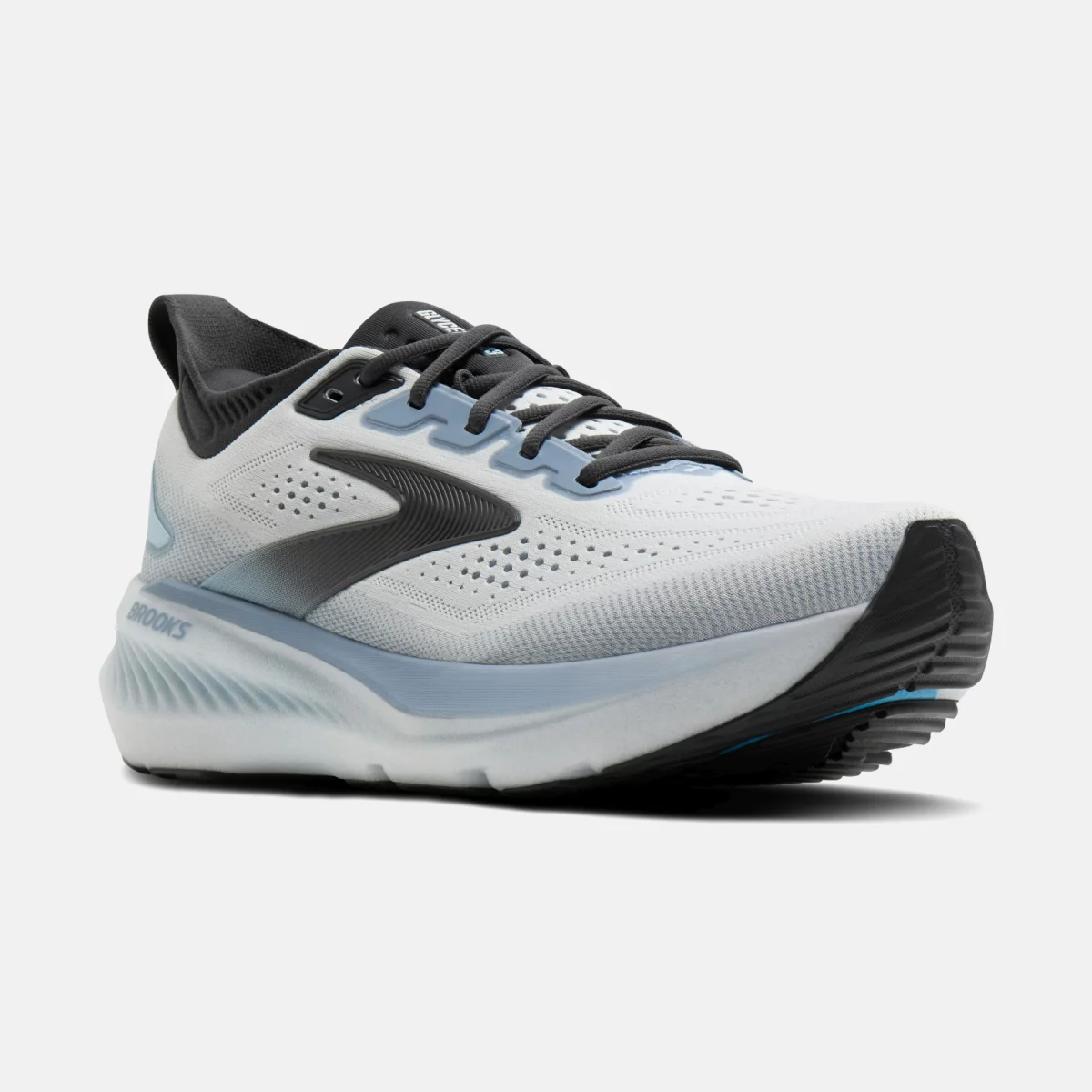 Brooks - Brooks Glycerin 23 Ανδρικά Παπούτσια για Τρέξιμο - GREY-BLUE (0134)