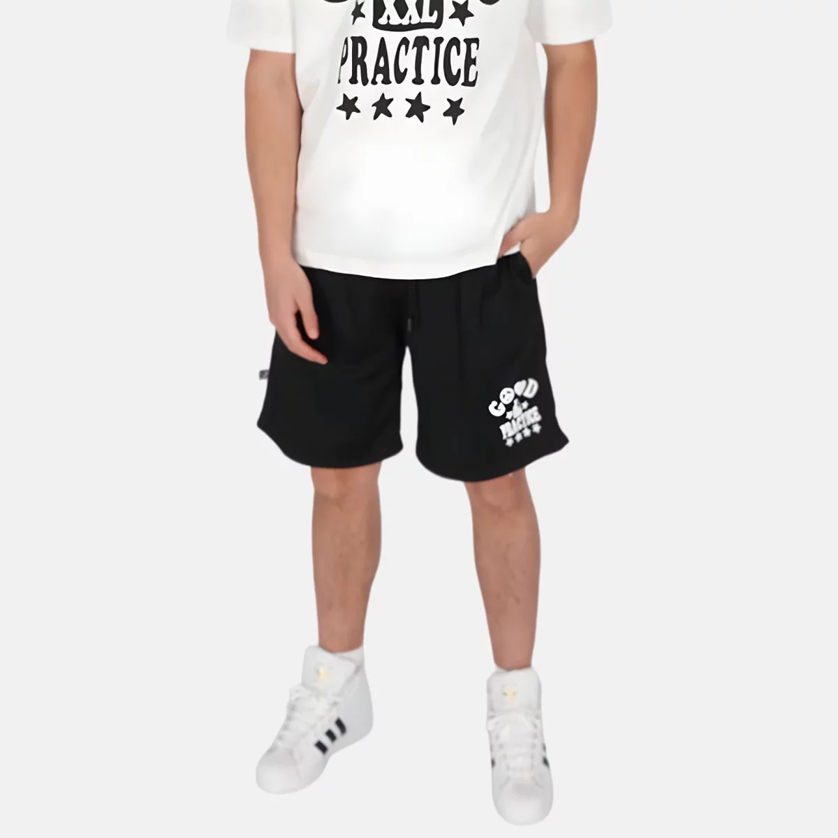 Good Practice Logo Printed Shorts Unisex Σορτς