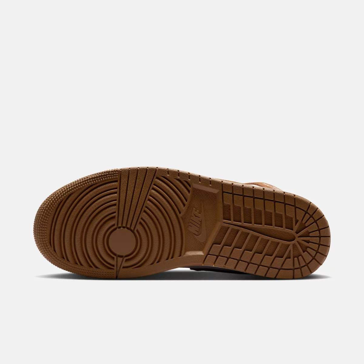 Nike - Air Jordan 1 Mid Γυναικεία Sneakers - BROWN-BEIG (0167)