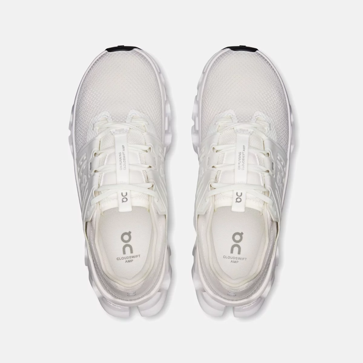 On - On Cloudswift Amp Γυναικεία Sneakers - WHITE (0001)