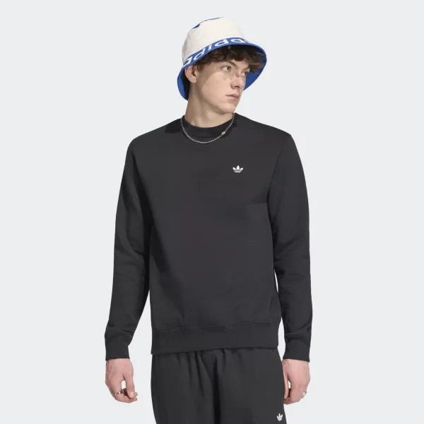 adidas Originals - adidas Originals Trefoil Essentials Ανδρικό Φούτερ - BLACK (0002)